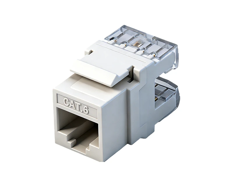SKJ-F621A1. Cat.6A RJ45 (8P8C) 180 graus sem blindagem
