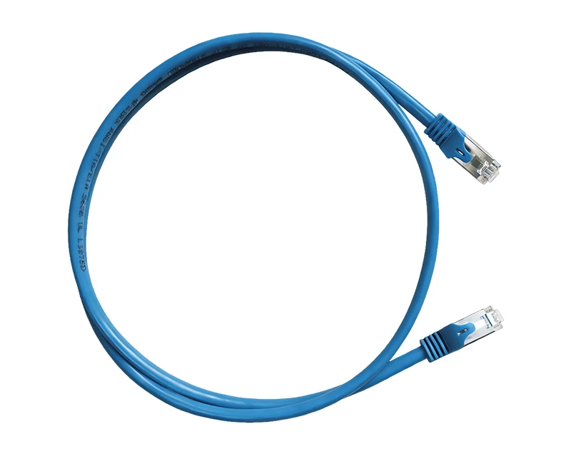Cat.6 F/UTP Patch Cord Gigabit RJ45 de rede de cabo Ethernet Cabeamento