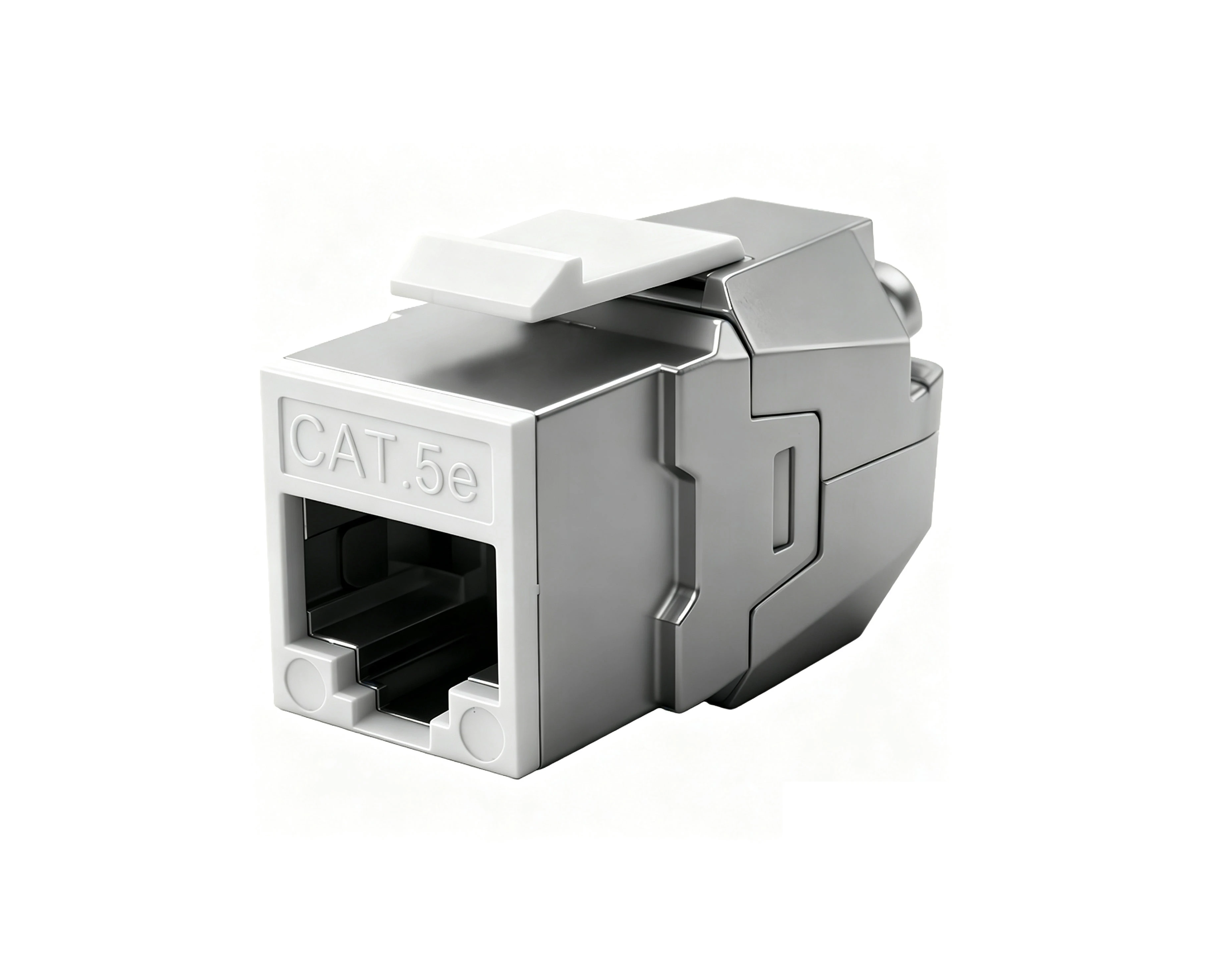 SKJ-AC2101-9 Cat.5e RJ45 (8P8C) 180 graus protegido sem ferramentas