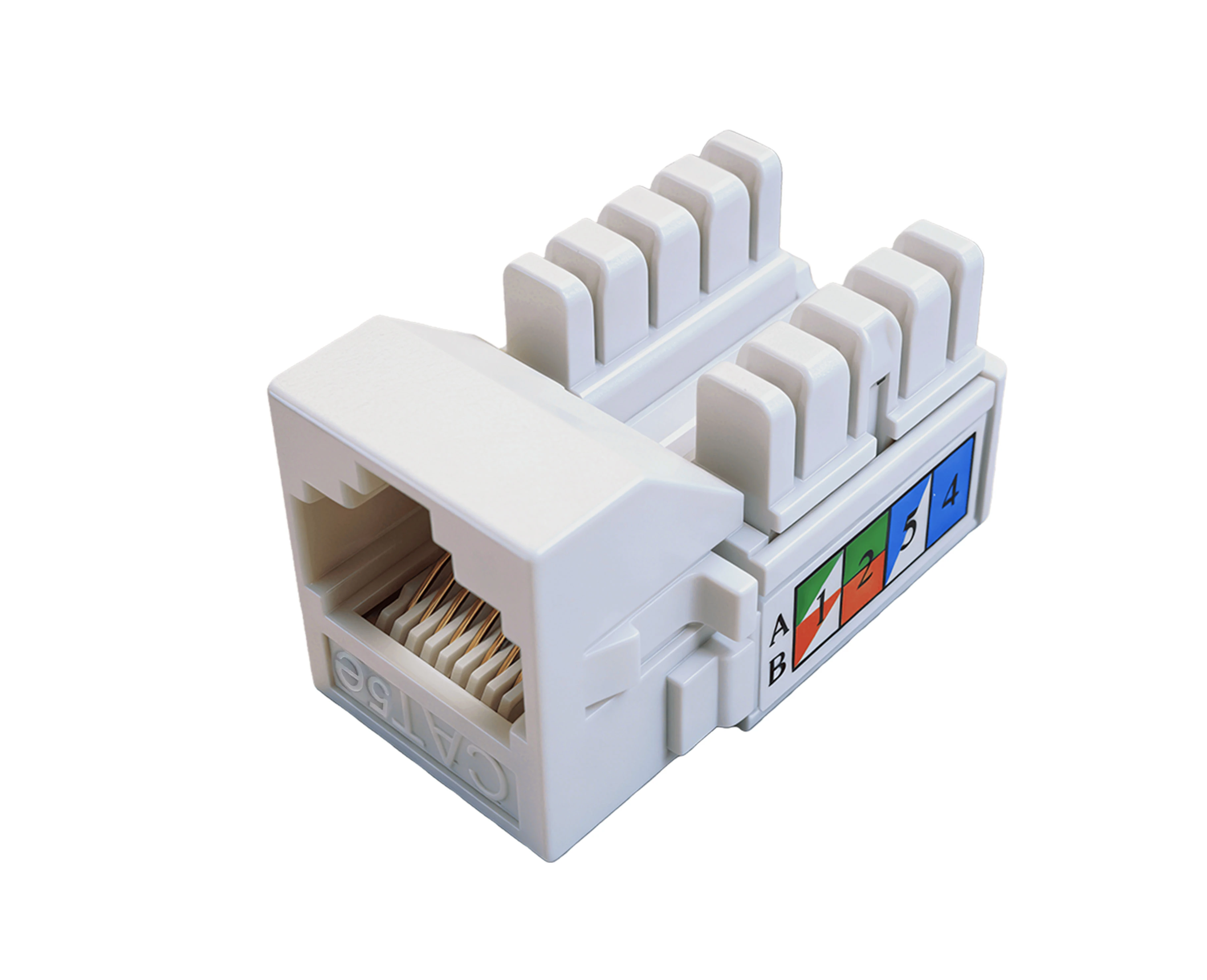 SKJ-23V102 Cat.5e RJ45 (8P8C) 90 graus sem blindagem