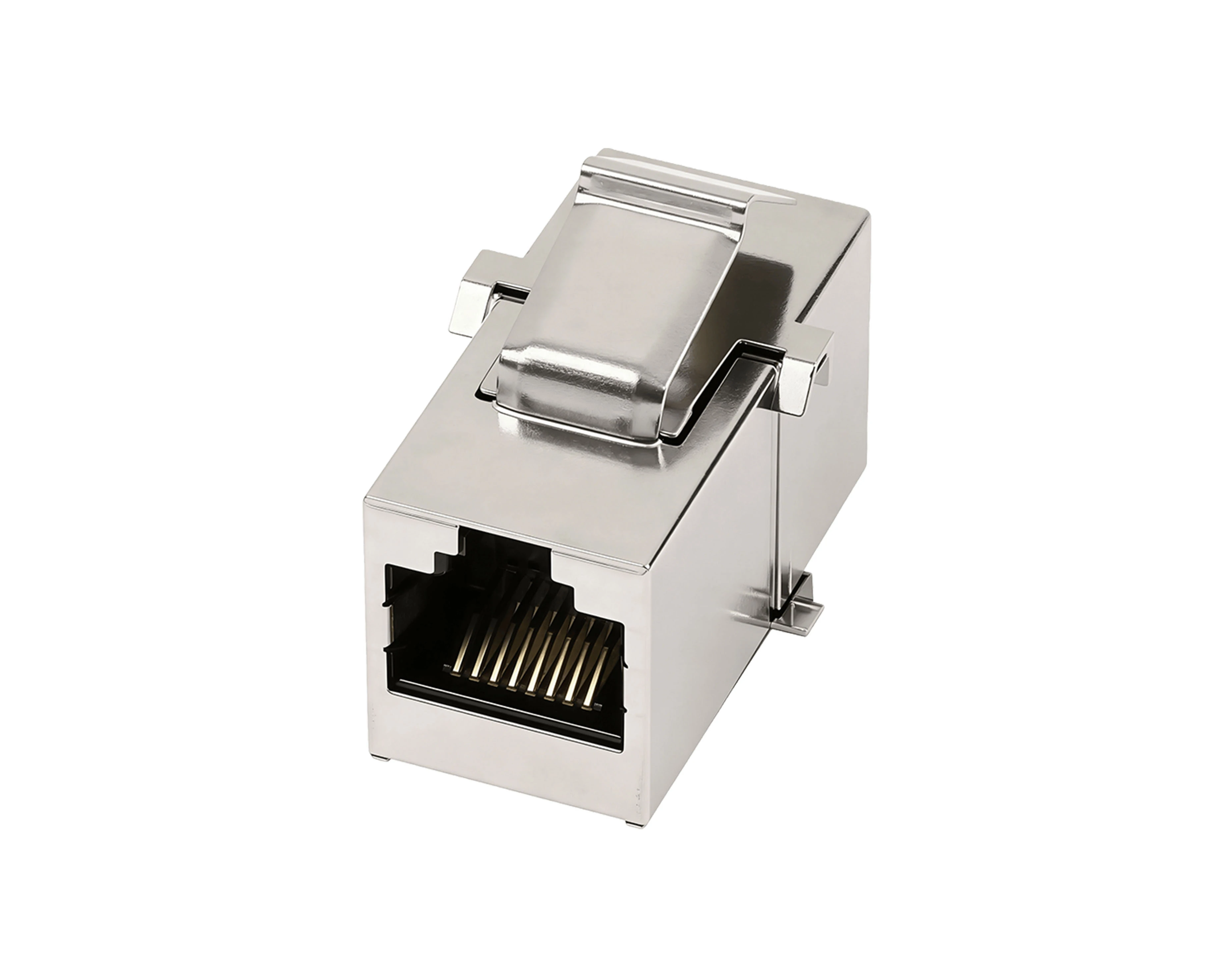 SKJ-2IC201 Cat.5e RJ45 (8P8C) atrav&eacute;s do acoplador blindado
