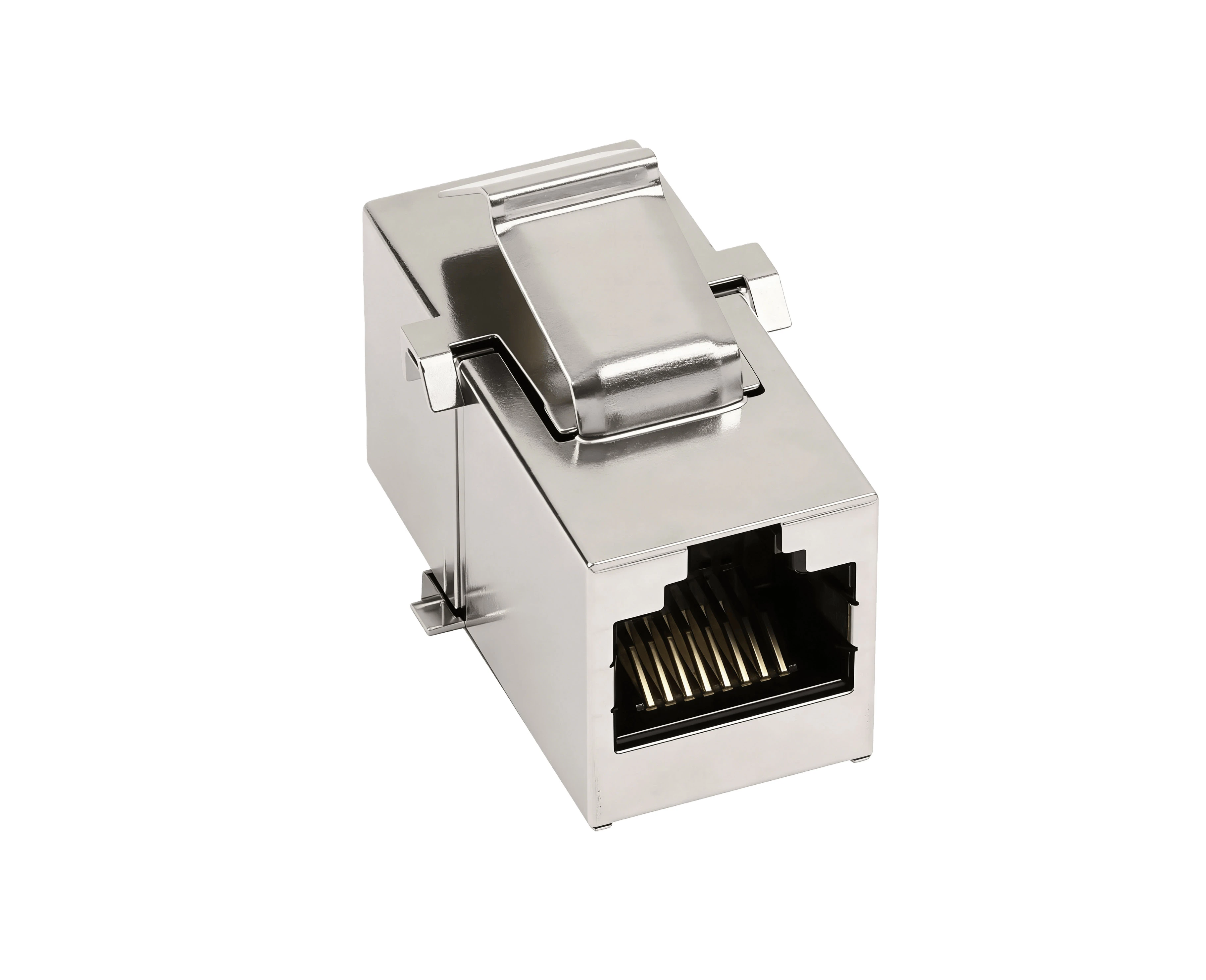 SKJ-2IC201 Cat.5e RJ45 (8P8C) atrav&eacute;s do acoplador blindado