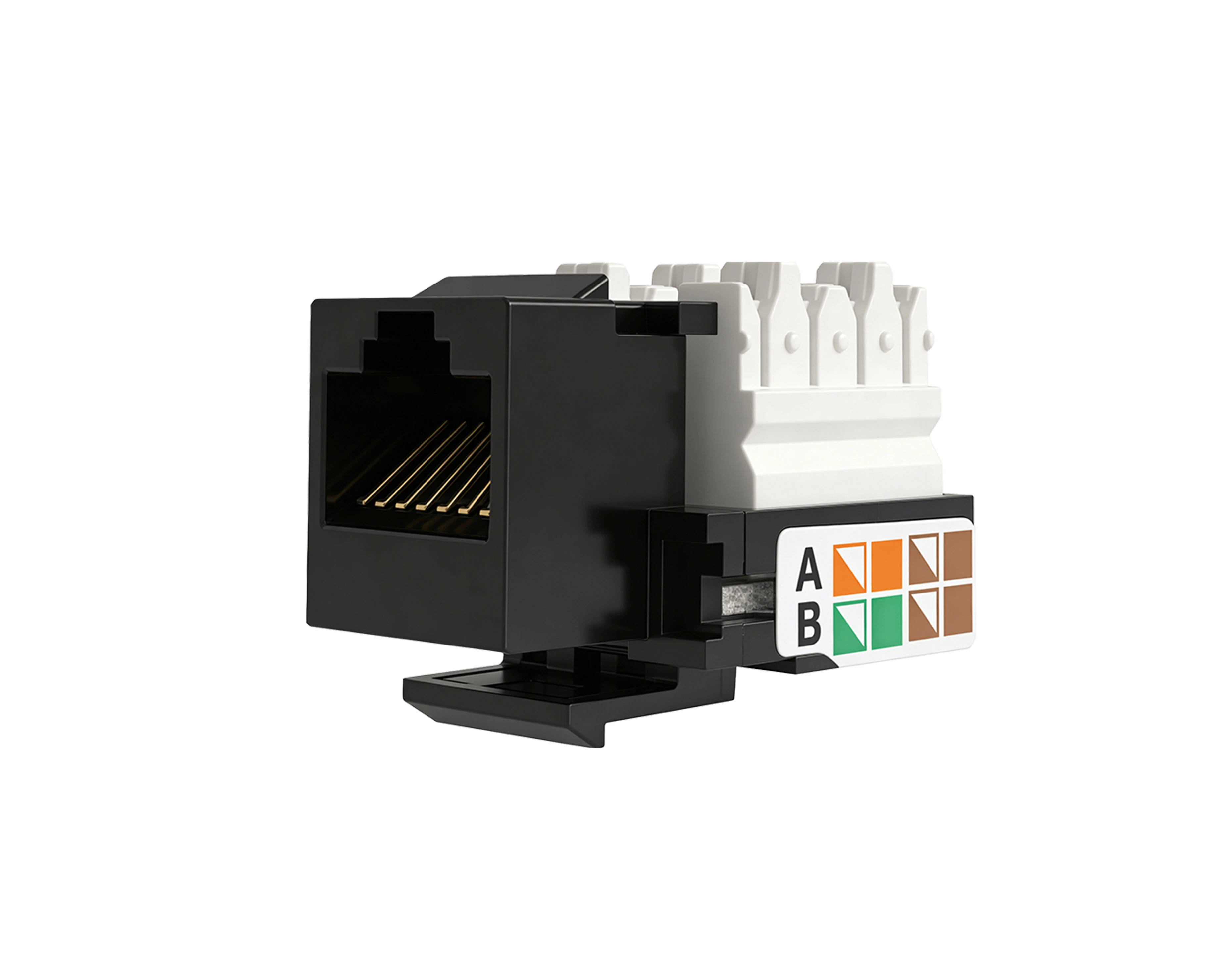 SKJ-130101 Cat.5e RJ45 (8P8C) Dados e amp; Op&ccedil;&otilde;es de voz n&atilde;o blindadas