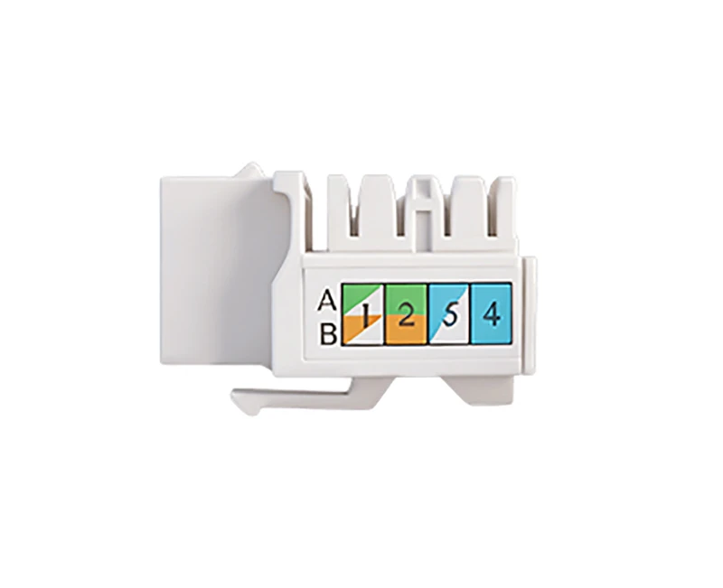 SKJ-230101 Cat.5e RJ45 (8P8C) 90 graus sem blindagem