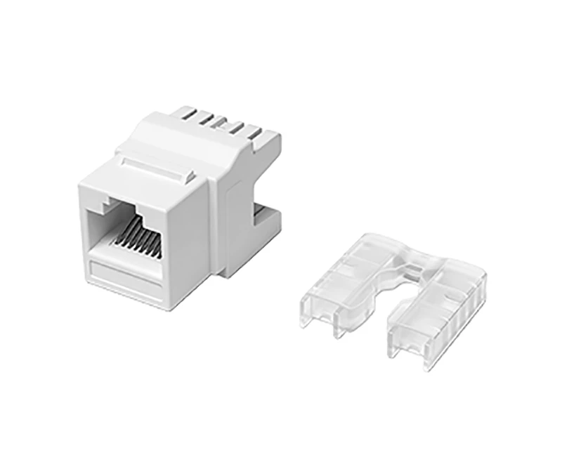 SKJ-F32101-LED-1 Cat.5e RJ45 (8P8C) 180 graus sem blindagem