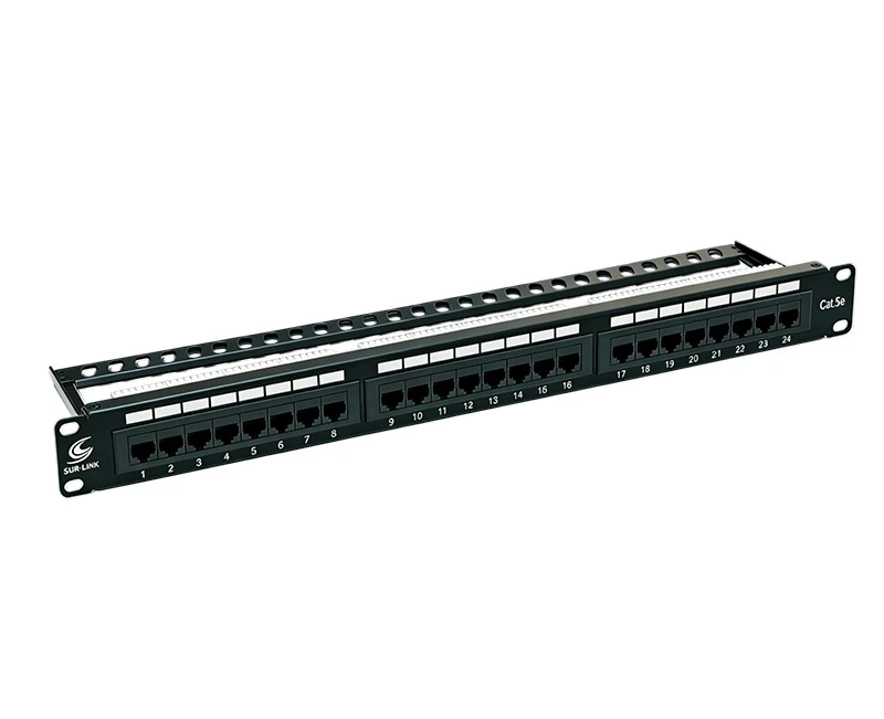 SPP-S662H1 Cat.5e 24 Portas Patch Panel N&atilde;o Blindado