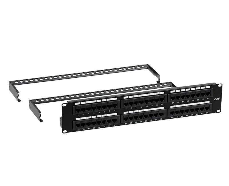 SPP-SC92L1 Cat.6 2U 48 Portas Patch Panel N&atilde;o Blindado